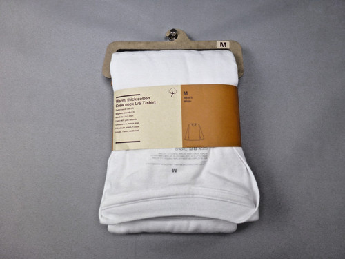 Muji shirt men m white - muji,