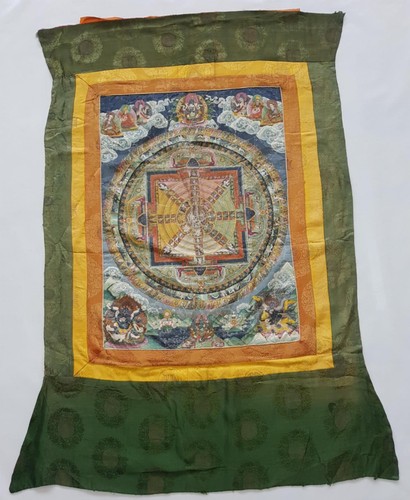 Antique tibetan thangka - antique,