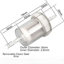 4PCS Diesel Fuel Filter with