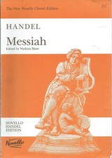 Messiah (Vocal Score. The New