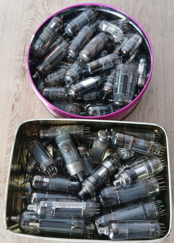 74x valve tubes radio - 74x,