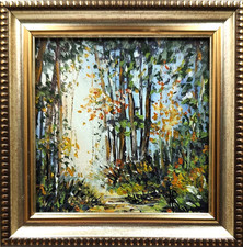 Original Oil Painting Autumn