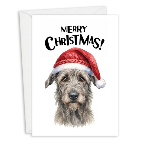 Irish wolfhound christmas - wolfhound,