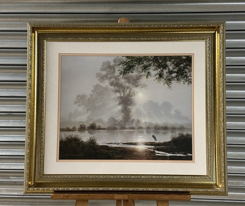 Stunning gilt framed print - framed, by