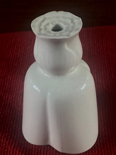 Vintage Pottery Flower Pie Funnel