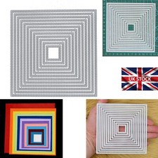 Large Nest of 12 Square Double