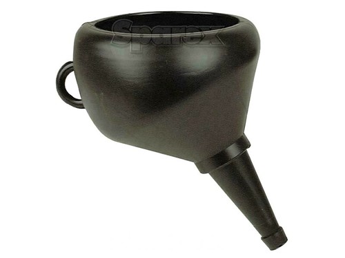 Plastic angled funnel - plastic,