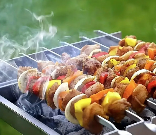 Bbq skewers stainless - bbq,