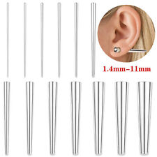 1 Pc Stainless Steel Ear Taper