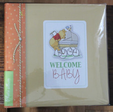 Winnie the Pooh Baby Traditional Photo Album 10.25 Inch Square - New Other