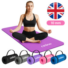 10mm Extra Thick Yoga Mat –