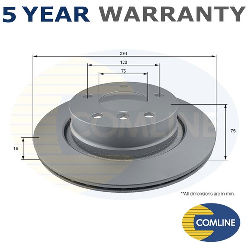 Comline rear brake disc - rear,