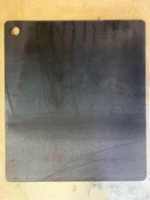 1/4" Steel Pizza Baking Plate