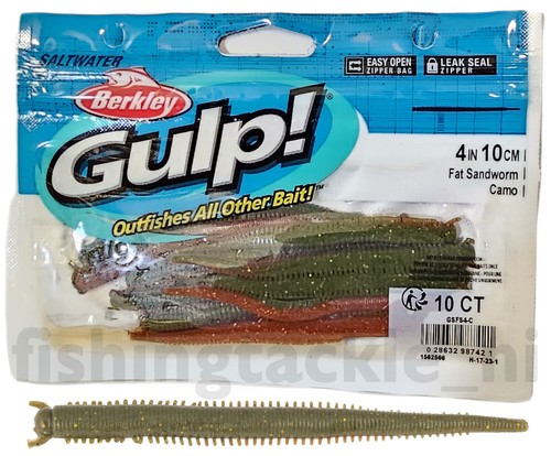 Berkley gulp fat - gulp!, sandworm