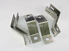 CLASSIC ROVER MINI CABRIOLET BODY KIT SIDE SKIRT BRACKETS STAINLESS STEEL