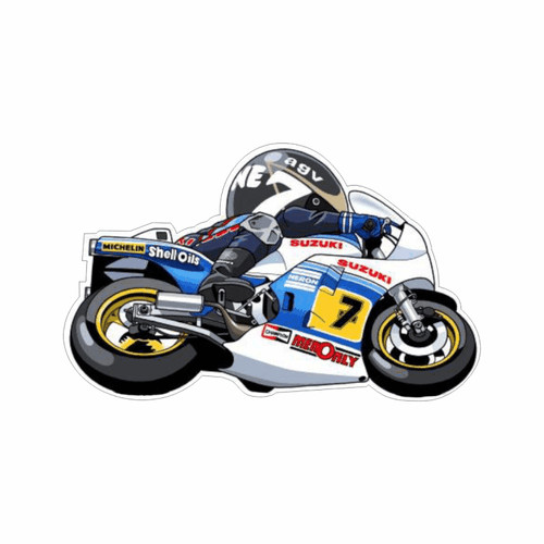 Gloss laminated sticker - sticker, of