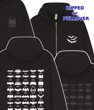 BATMAN LOGO HISTORY Hoodie -