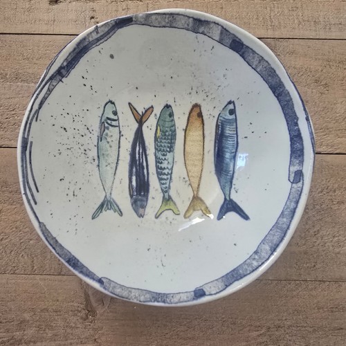 Sardines design bowl - sardines,