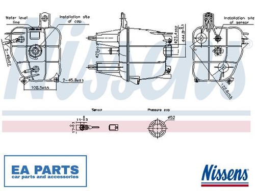 Expansion tank coolant for - expansion, tank,