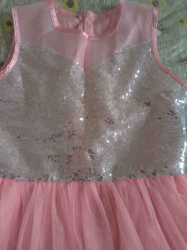 Girls pink straight dress size - pink,