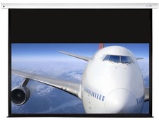 Sapphire 77" Diagonal Electric Projector Screen 16:9 Home Cinema with IR Remote