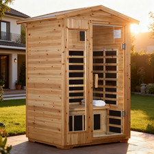 Outdoor Far Infrared Sauna Old