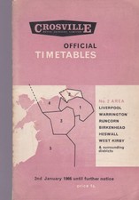 CROSVILLE BUS TIMETABLE BOOK