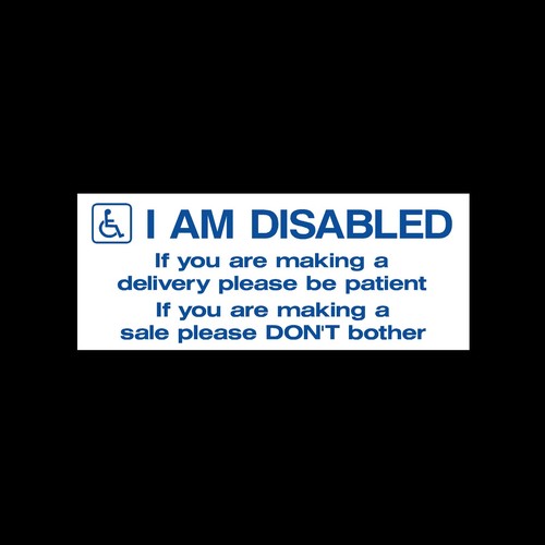 Disabled be patient - am,