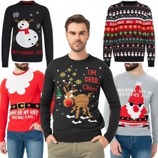 Mens Christmas Xmas Jumper