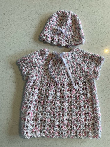 Dress handmade crochet multi - crochet,