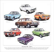 FORD ESCORT MK1 Fine Art Print