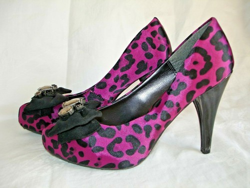 Candies magenta purple satin - magenta,