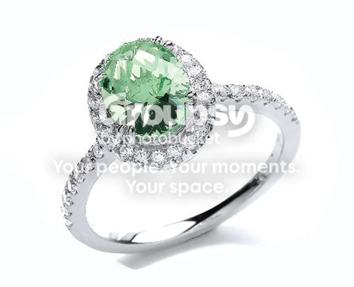 Green obsidian clear - &,