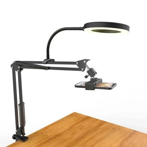 Overhead phone tripod - phone, with