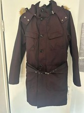 ZARA MAN Brown Parka Coat L