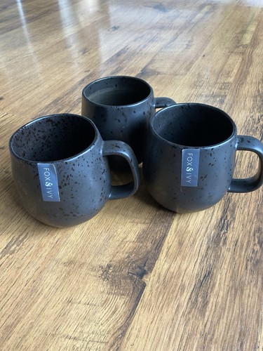 Fox ivy stoneware black - fox,