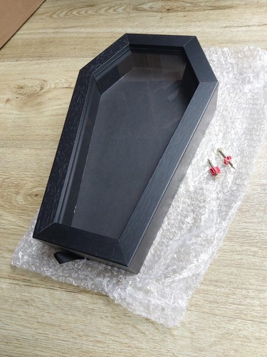 Gothic coffin shaped shadow - coffin,