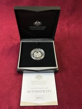 2017 Royal 70th Wedding Anniversary Silver 50c Coin .999 Proof 18.24g Box & COA