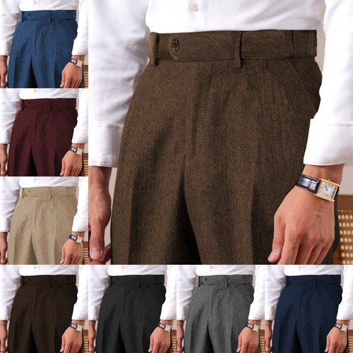 Mens dress pants slacks tweed - dress,