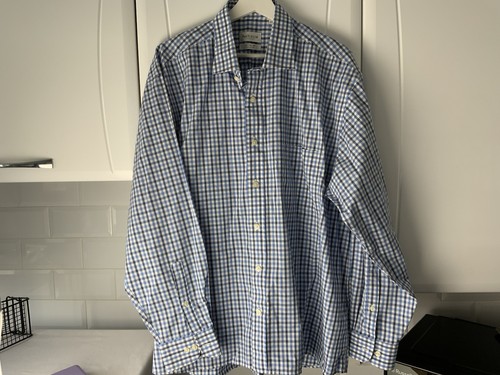 Van heusen men checked blue - van,