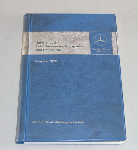 Table book mercedes benz - book,