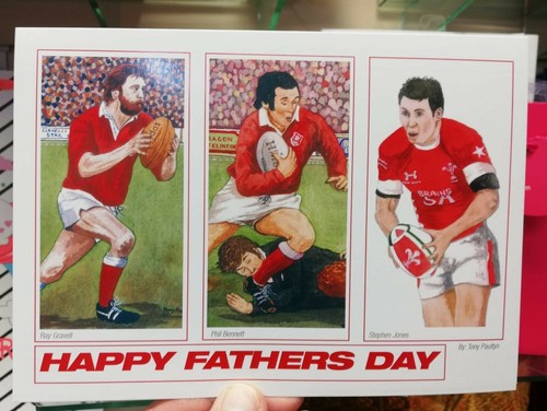 Welsh rugby greats father - welsh,