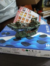 Fish Tank Ornament Ship Wreck Design