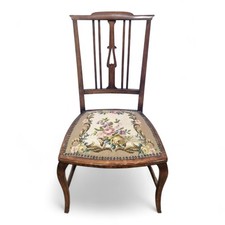 Victorian embroidered bedroom