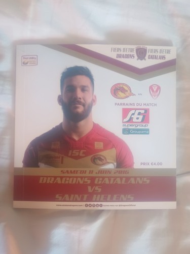 Rugby league programme - rugby,