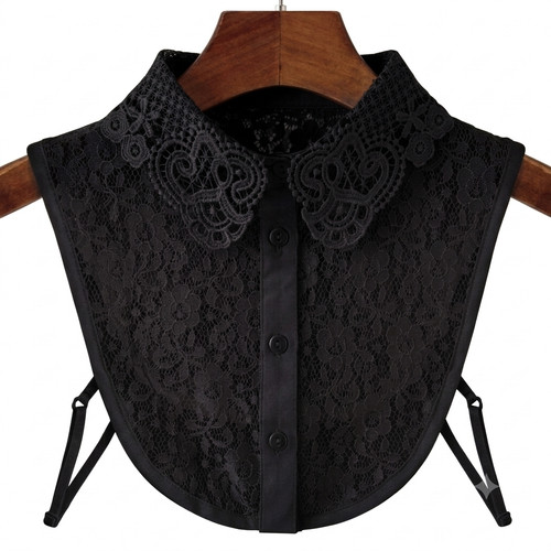 Women black lace detachable - women,