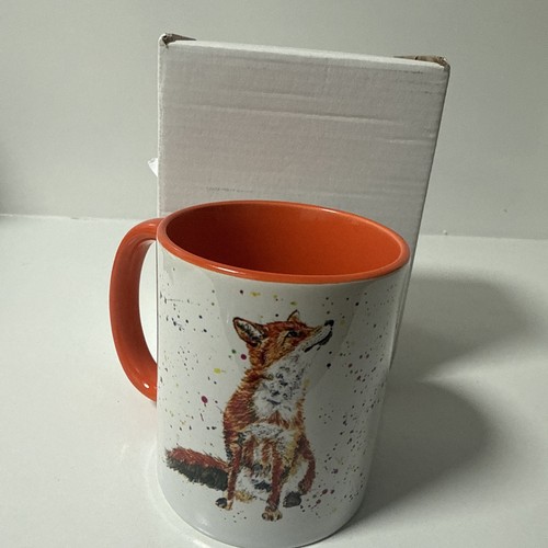 Fox hand painted - fox,