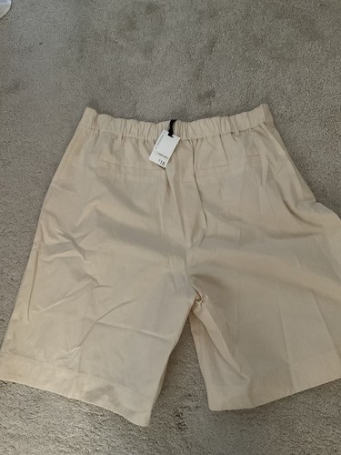 Primark ivory pleated chino - ivory,
