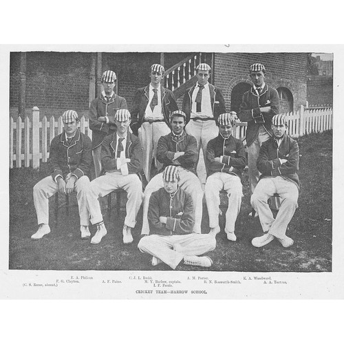 Harrow school cricket team - harrow,