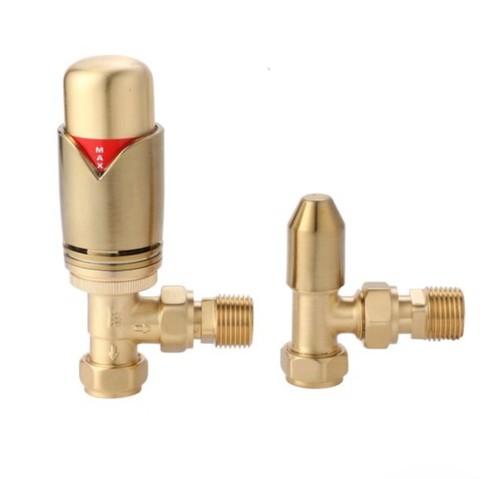 Brushed brass trv - brass,